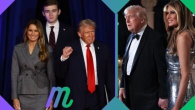 where are melania and barron now