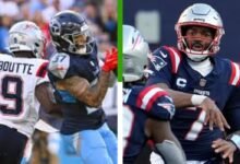 new england patriots vs tennessee titans match player stats