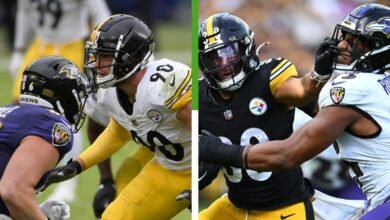 pittsburgh steelers vs baltimore ravens match player stats