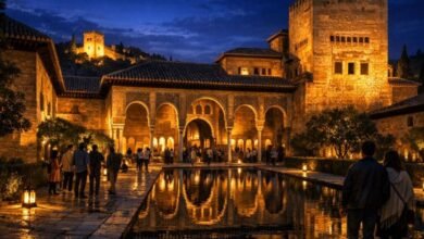 alhambra palace night tour attendance revenue