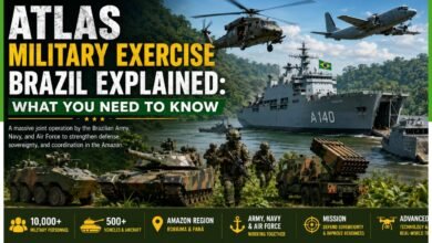 atlas military exercise brazil