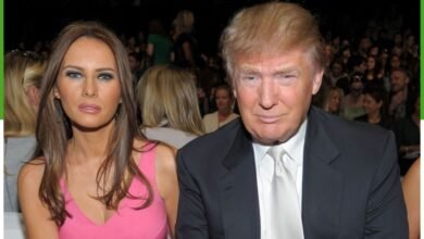 how old was melania when she met trump
