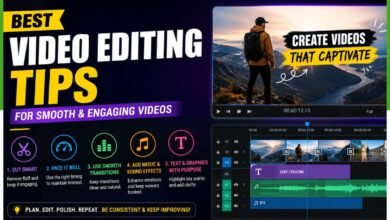 video editing tips