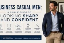 business casual men