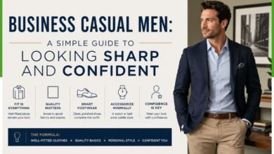 business casual men