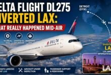 delta flight dl275 diverted lax