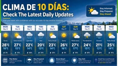 clima de 10 días