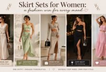 Skirt Sets for Women: a fashion win for every mood