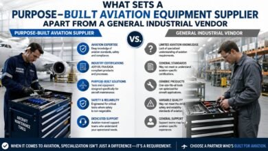 What Sets a Purpose-Built Aviation Equipment Supplier Apart From a General Industrial Vendor